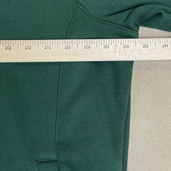 NFK Sweater Mens XXL Green 1/4 Zip Green Bay Packers Embroidered Logo Sweatshirt - Picture 5 of 13